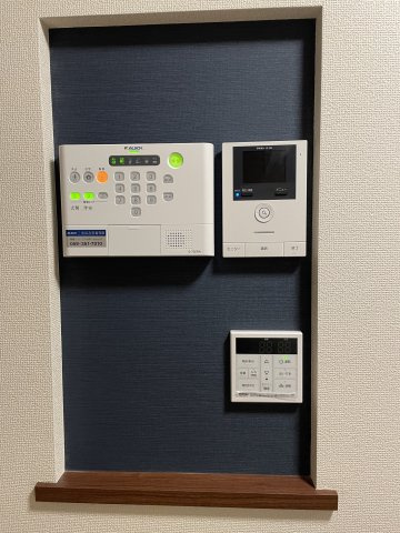 三重県四日市市　アズールの防犯設備