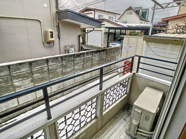 メゾンロイヤルBのバルコニー