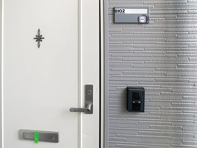 メゾンロイヤルBのエントランス