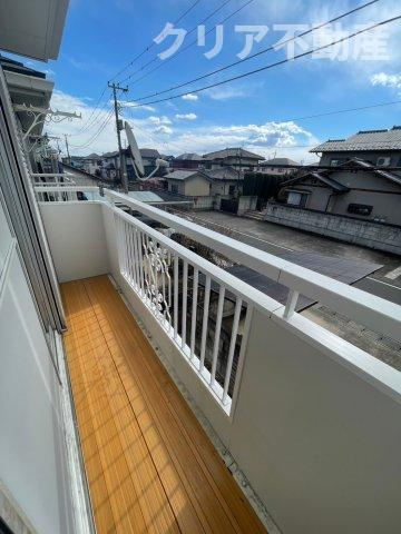 【バルコニー】 | 伊勢崎市韮塚町　中古住宅