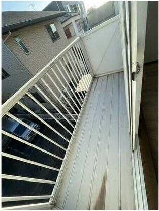 DUPLEX EXCE B棟のバルコニー