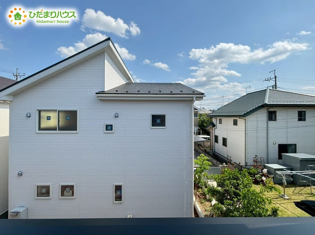 熊谷市美土里　第3　新築戸建　リーブルガーデン　03の展望|家と家の間隔がある為、開放感がある立地です！