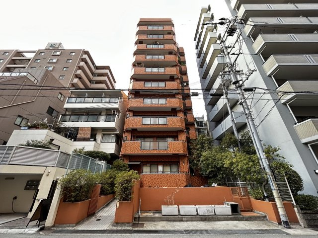 ライオンズマンション六甲口の外観|南側から見たマンション外観です。