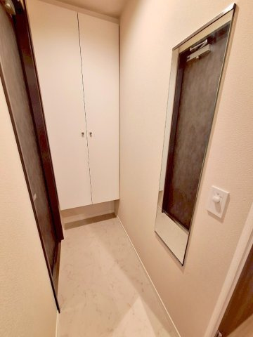 （仮称）新宿６丁目計画（ペット共生）の玄関