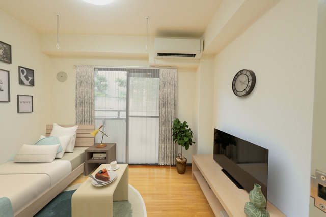 ガレ田園調布の居間・リビング|＊写真はイメージとなります。家具家電等は設置されておりません。