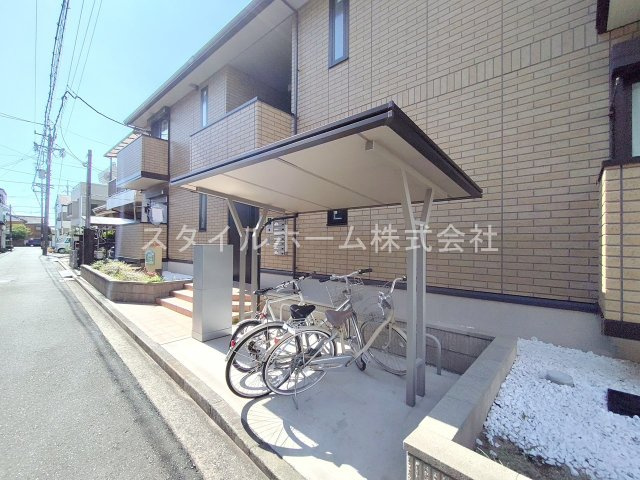 ランド花のその他共用部分|駐輪場です。