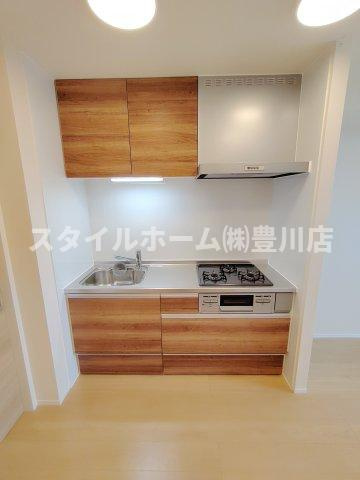 ルーチェ野口町のキッチン