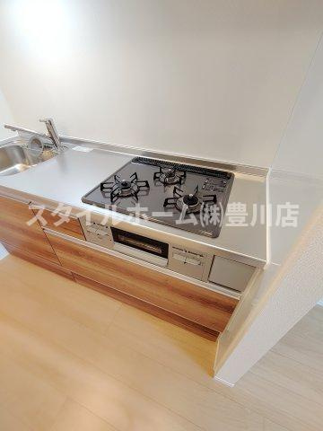 ルーチェ野口町のキッチン