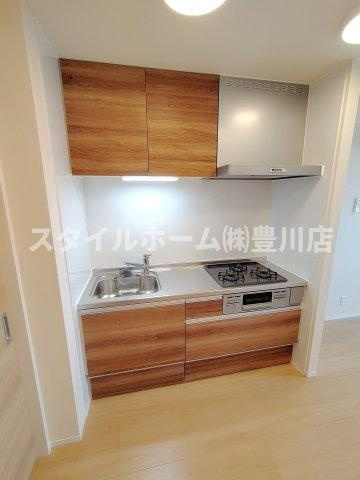 ルーチェ野口町のキッチン