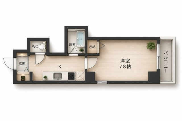 【間取り】 | アンジュール栄 | 間取りです。