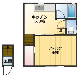 【間取り】 | 新比企ヶ谷ハイツ