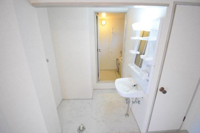 神取ハイツの独立洗面台|洗面所