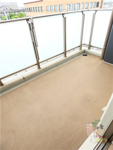 ハアラン高柳のバルコニー