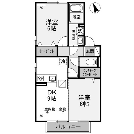 【間取り】 | ダイヤモンドB