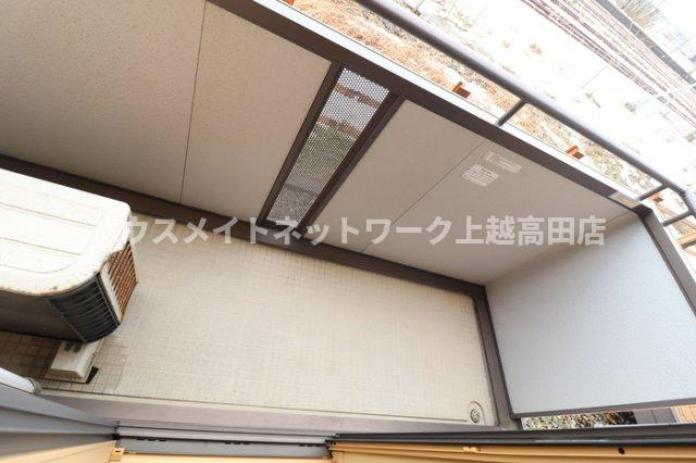 タウンコートくろい駅東 Ⅲのバルコニー|バルコニー