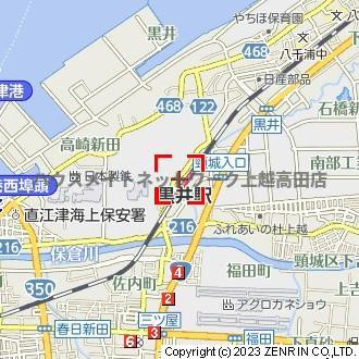 タウンコートくろい駅東 Ⅲの地図|位置図