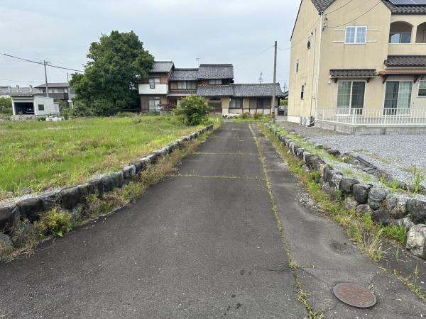 本巣市政田字清水の区画図