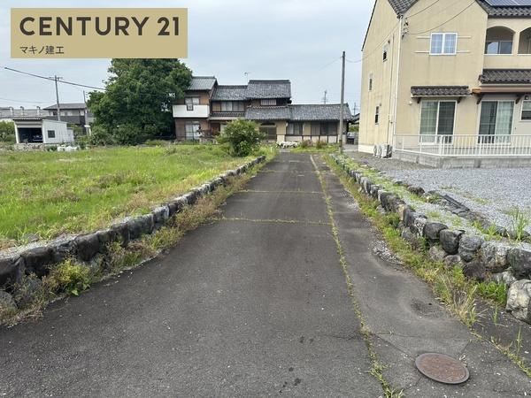 本巣市政田の売地の区画図