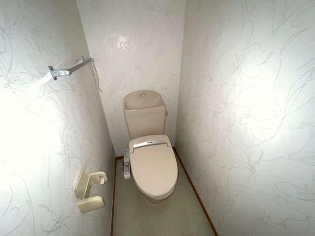 メルベーユ・ドミールD棟のトイレ|落ち着くトイレです