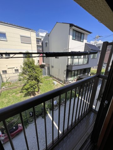 野田町８丁目貸家のバルコニー