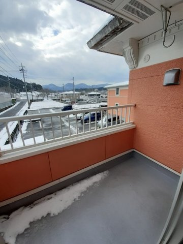 パラッツォリーノ　ローザＡのバルコニー