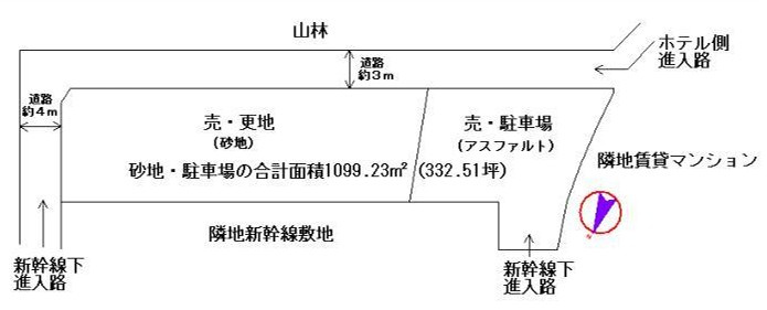 神戸市西区伊川谷町別府　土地の土地図