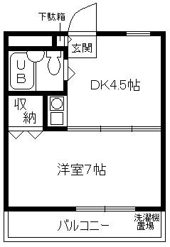 ケーエス東加古川の間取り