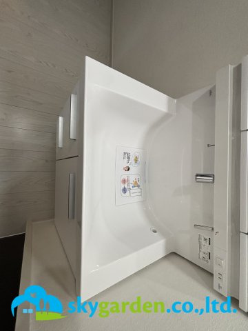 平塚市平塚1期　新築戸建　全2棟1号棟の洗面所