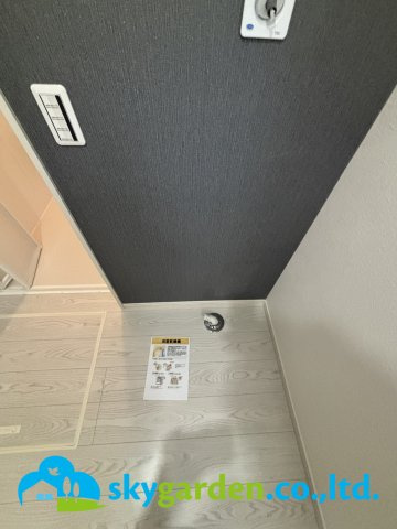 平塚市平塚1期　新築戸建　全2棟1号棟のランドリースペース