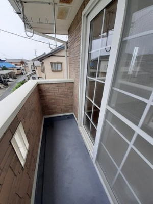 【バルコニー】 | カルムプロムナード | 陽当たり良好なバルコニーです