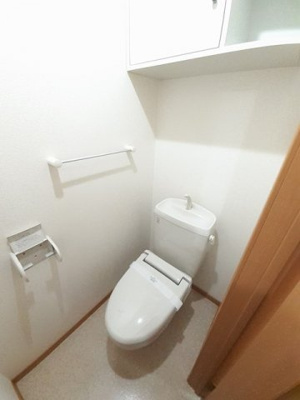 【トイレ】 | カルムプロムナード | シンプルで使いやすいトイレです