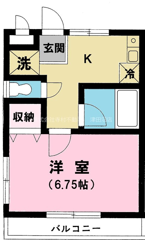 ファーストKの間取り