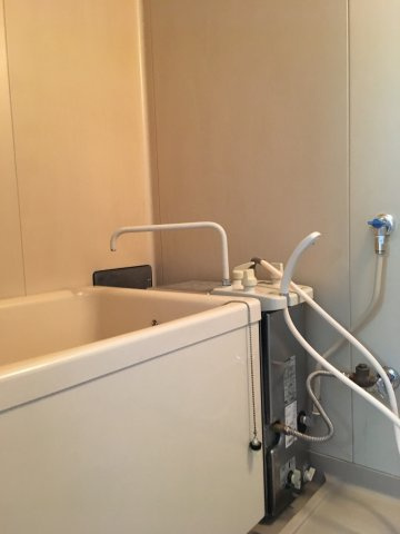 コーポみずくぼＢ棟の浴室|お風呂で日々の疲れを落としましょう