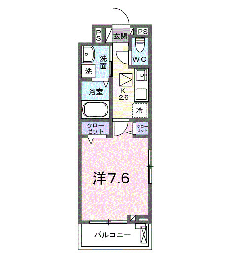 柳町アパートの間取り