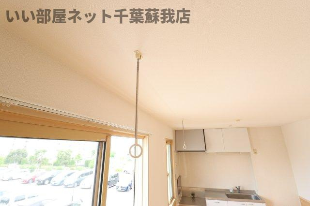 アバンサールAの内装|室内物干