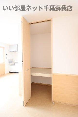 アバンサールAの収納|大きなものも収納できそうです