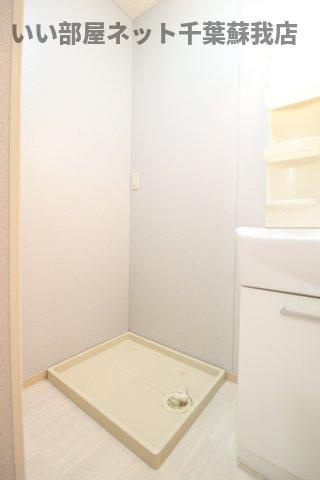 アバンサールAの洗面所|洗濯機置場