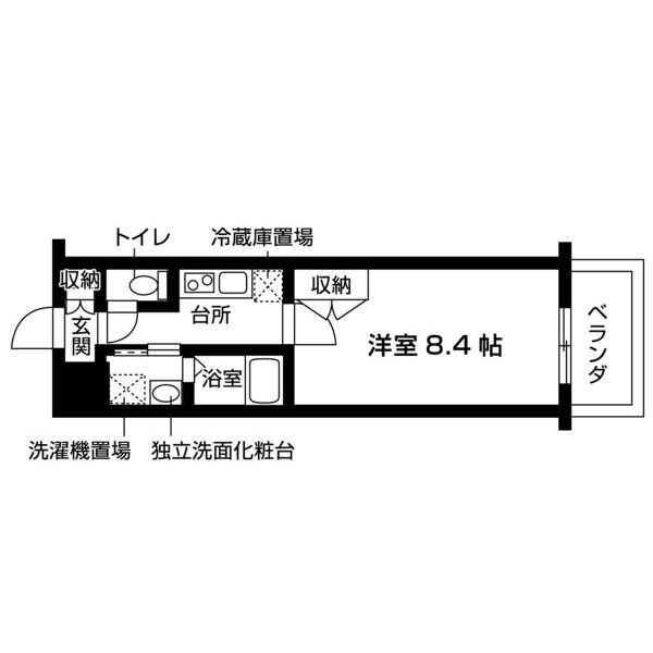 meLiV三好ケ丘の間取り