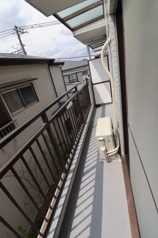 パームヴィラ鴨居のバルコニー|前回募集時の写真です。