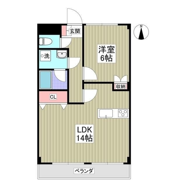 パームヴィラ鴨居の間取り| 