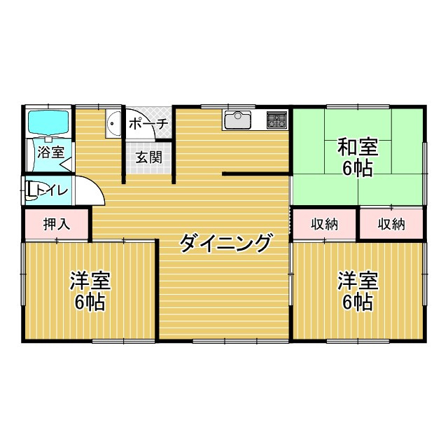 藤田アパートの間取り