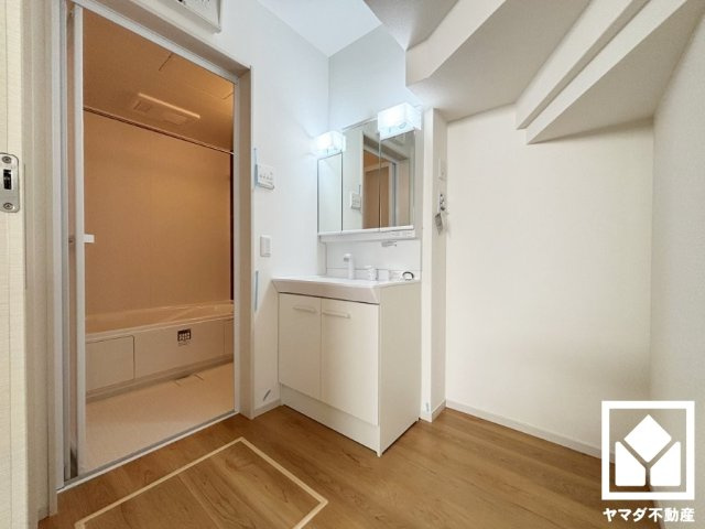 京田辺市河原神谷　１期　４号地の洗面所