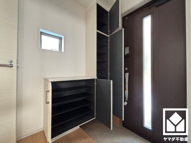 京田辺市河原神谷　１期　４号地の玄関