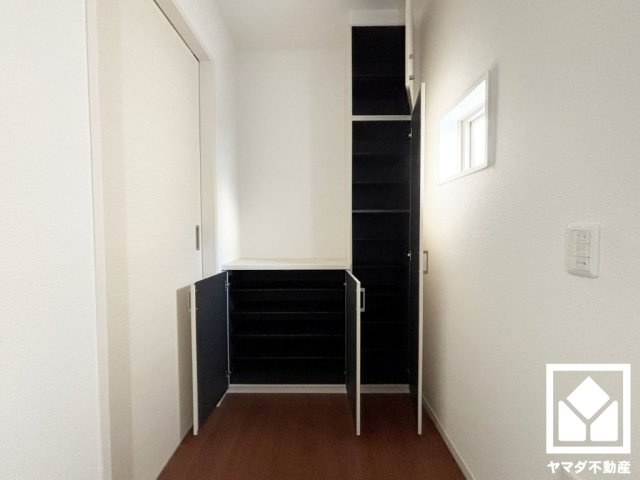 京田辺市河原神谷　１期　４号地の玄関