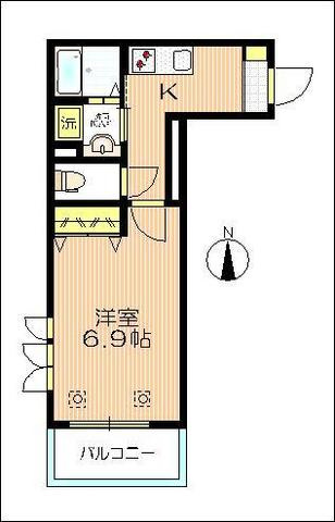 ファーストメゾンの間取り|南向き角部屋２面採光日当り良好　閑静な住宅街
