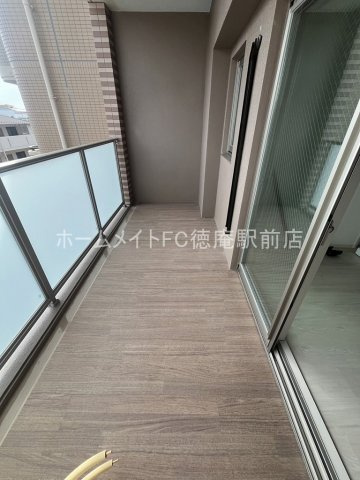 セイワパレス深江橋駅前のバルコニー