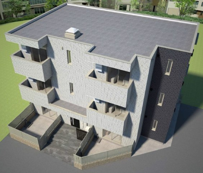 【外観パース】 | La Primavera Piena（ラ・プリマヴェーラ・ピエナ） | La Primavera Piena　外観パース