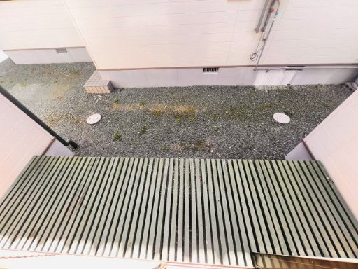 中島ハイツのバルコニー