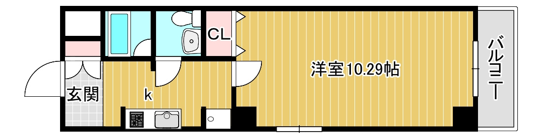 アリビオ港晴の間取り