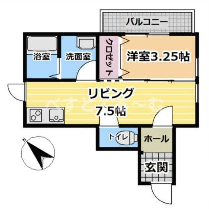 アリビア東朝霧丘の間取り
